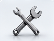 Commercial laundry equipment service tools